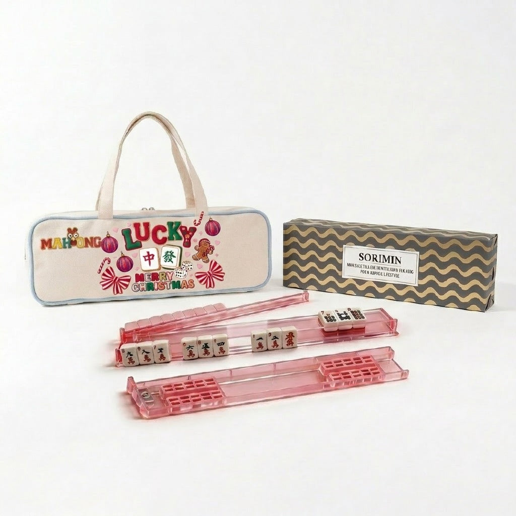 American Mahjong Storage Bag Set, Custom Carry Bag & Organizer (3-Piece Set)