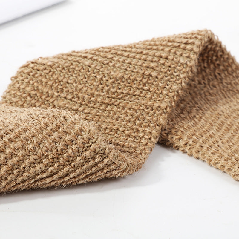 Natural Exfoliating Bath Belt – Sisal & Cotton Back Scrubber with Handles for Shower & Body Care
