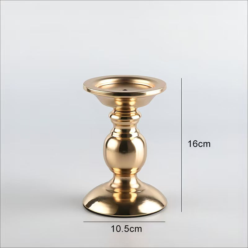 Iron Candleholder Decor, Romantic Candlelight Dinner Decoration