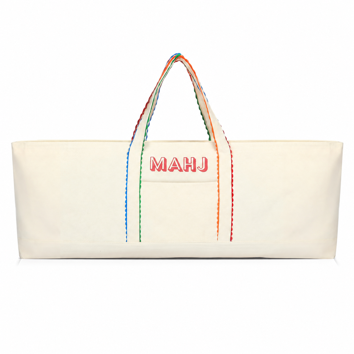 Large Canvas Mahjong Carrying Bag