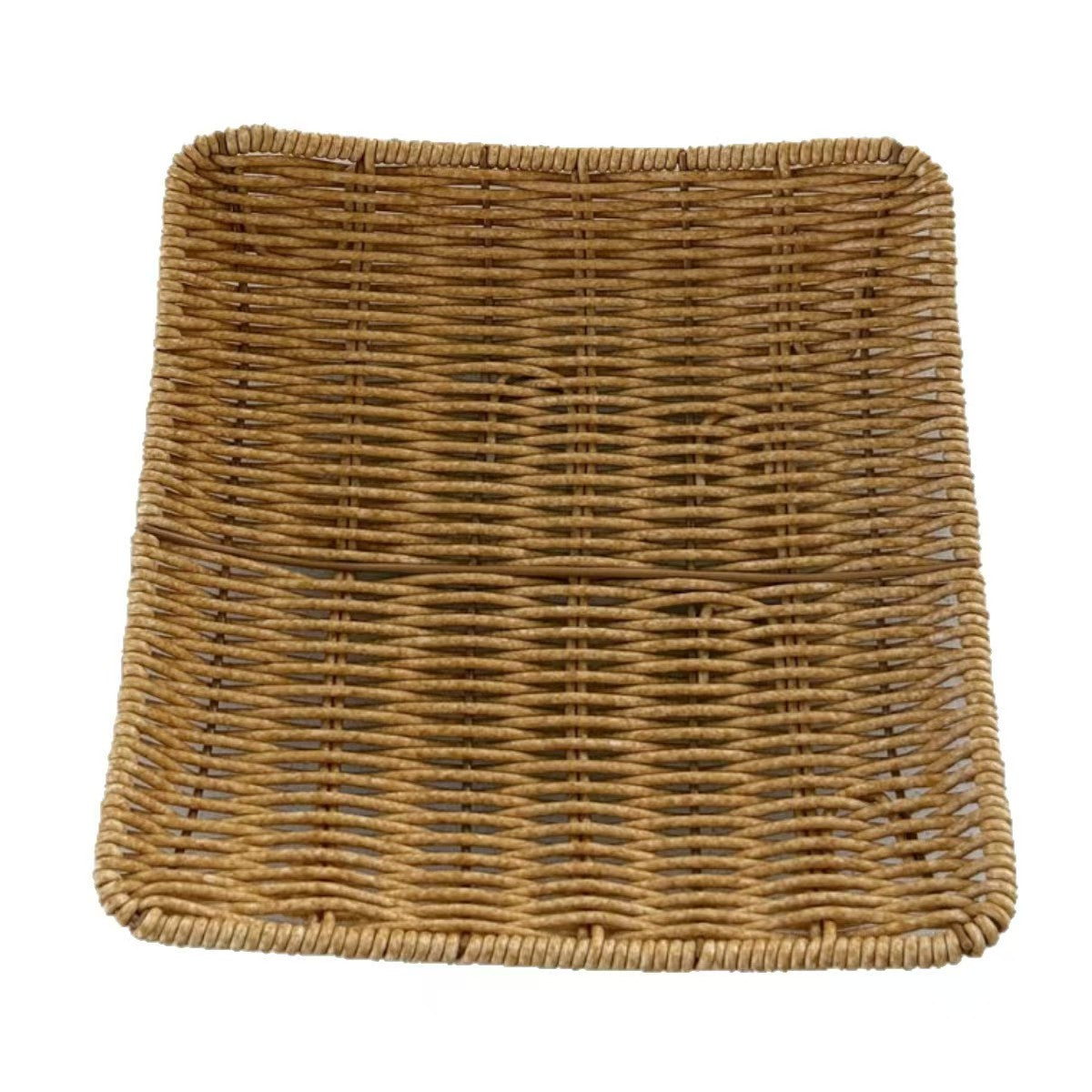 Woven PVC Snack Tray Dry Fruit Storage Basket