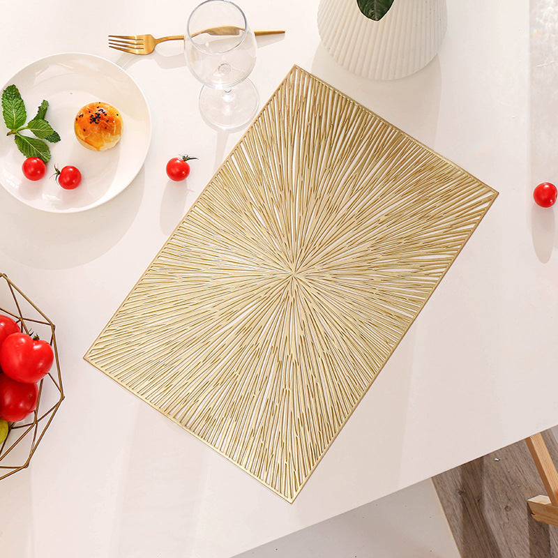 European Hollow Out Placemat – Round Ins Heat Resistant Table Mat