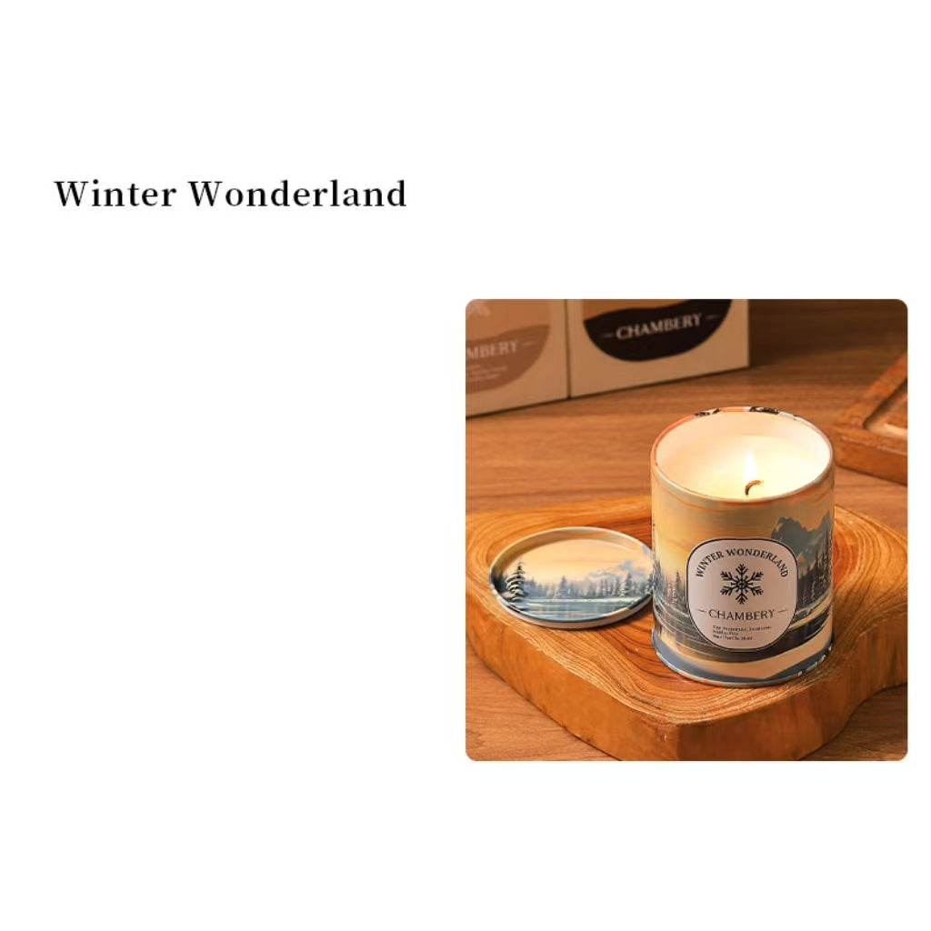 Premium Tin Candle Gift Soy Wax