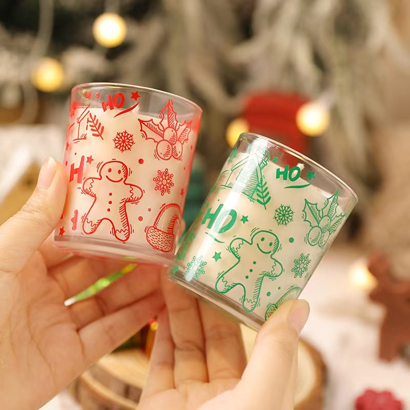 Christmas Glass Scented Candle