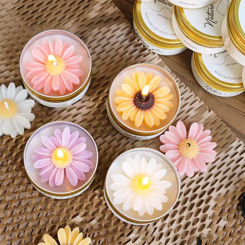 Chamomile Scented Candle in Mini Tin