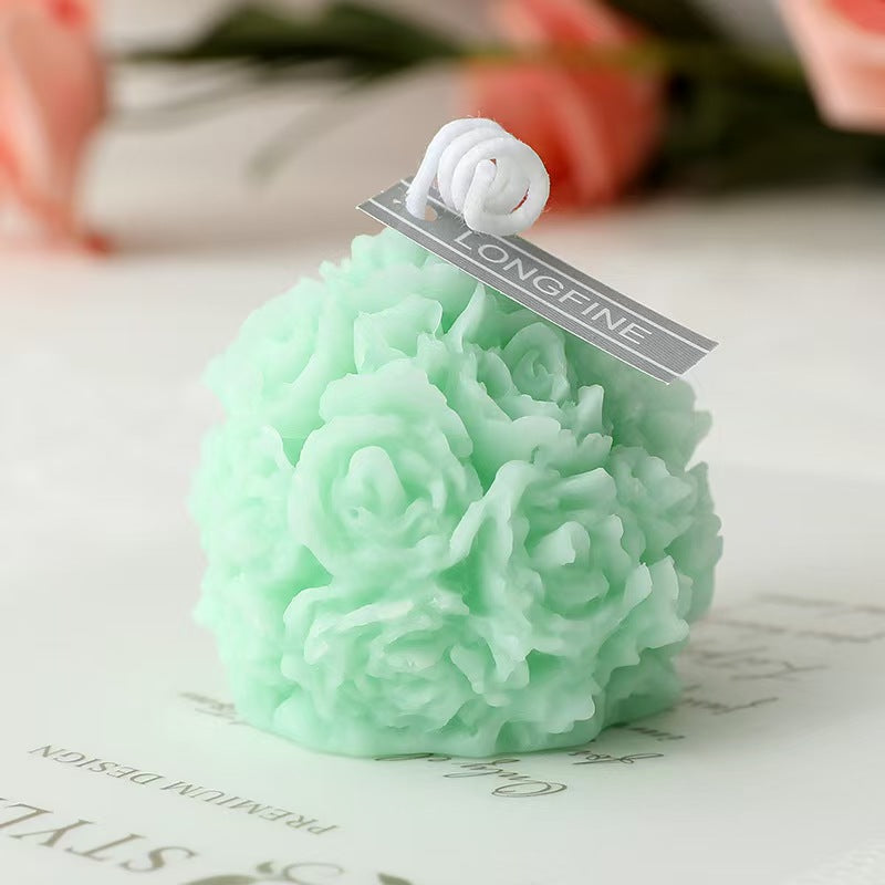 Floral Ball Scented Candle