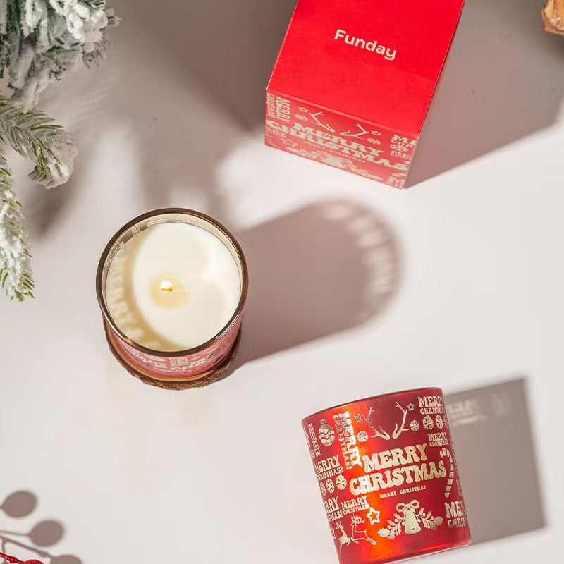 Christmas Laser Effect Soy Wax Candle