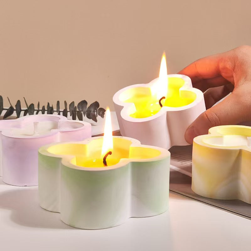 Clover Scented Candle Smokeless Handmade Candle