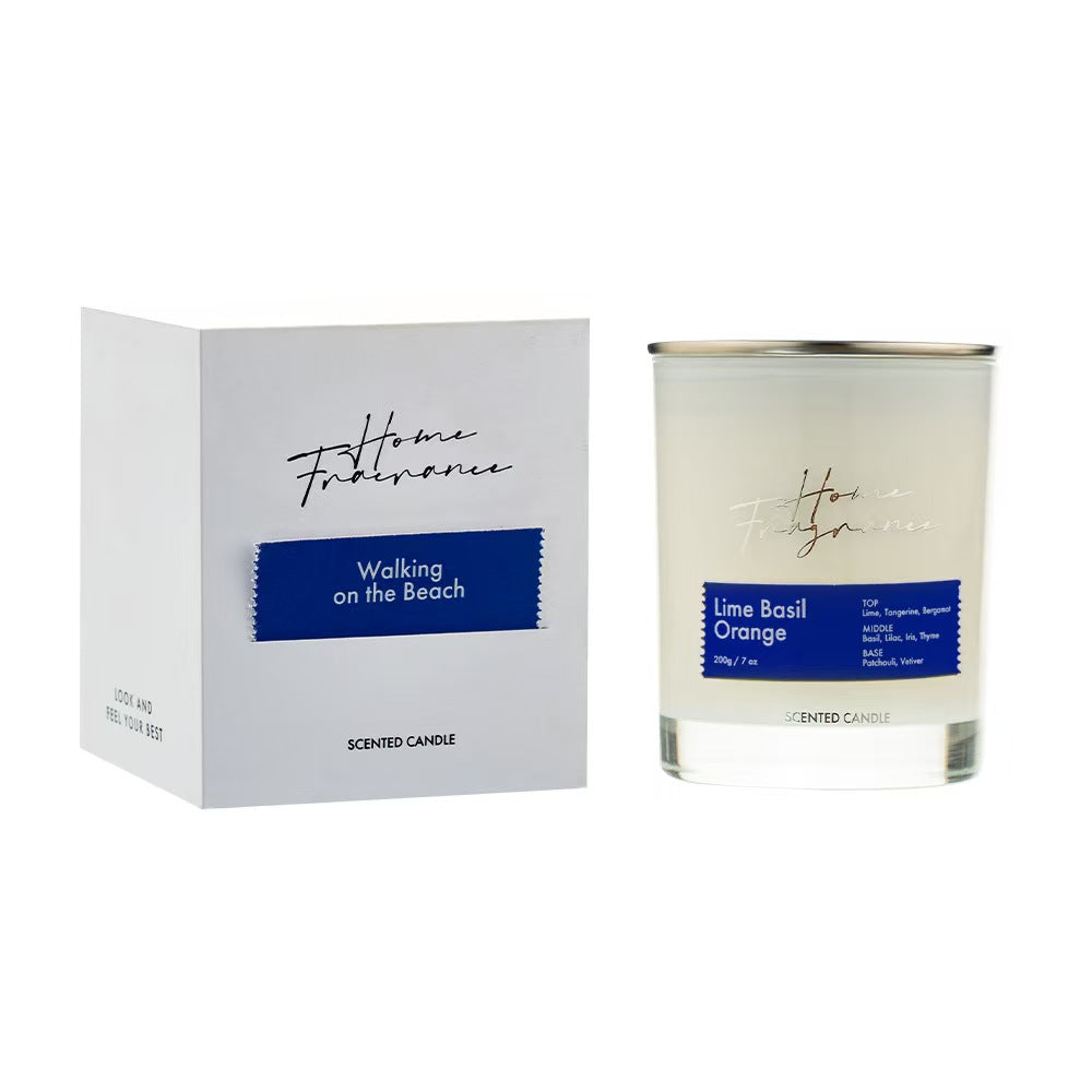 Silver Foil Mirror Soy Wax Candle