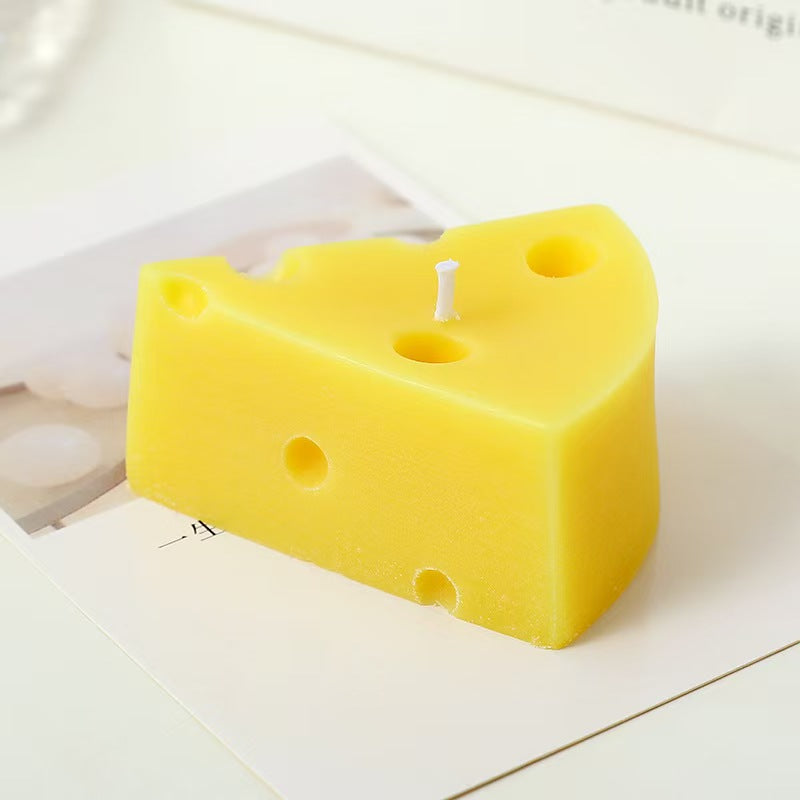 Cheese Style Beeswax Candle