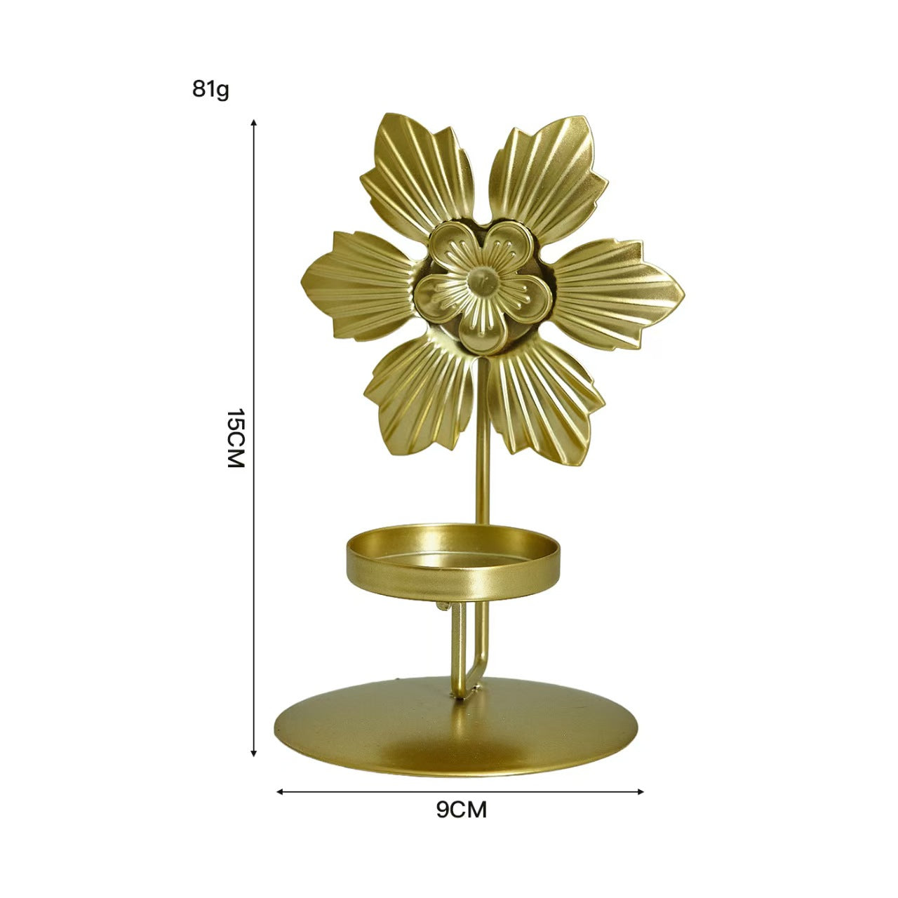 Creative Aromatherapy Candleholder, Maple Leaf Butterfly Multi Shape Iron Decor