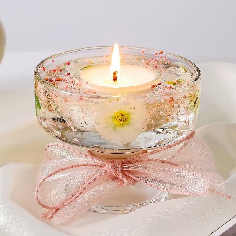 Preserved Flower Scented Candle