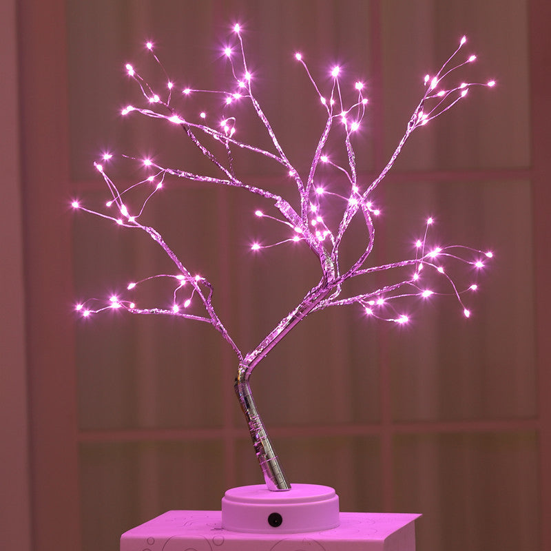 LED Pearl Christmas Tree Light – Starry Fairy Light Table Lamp