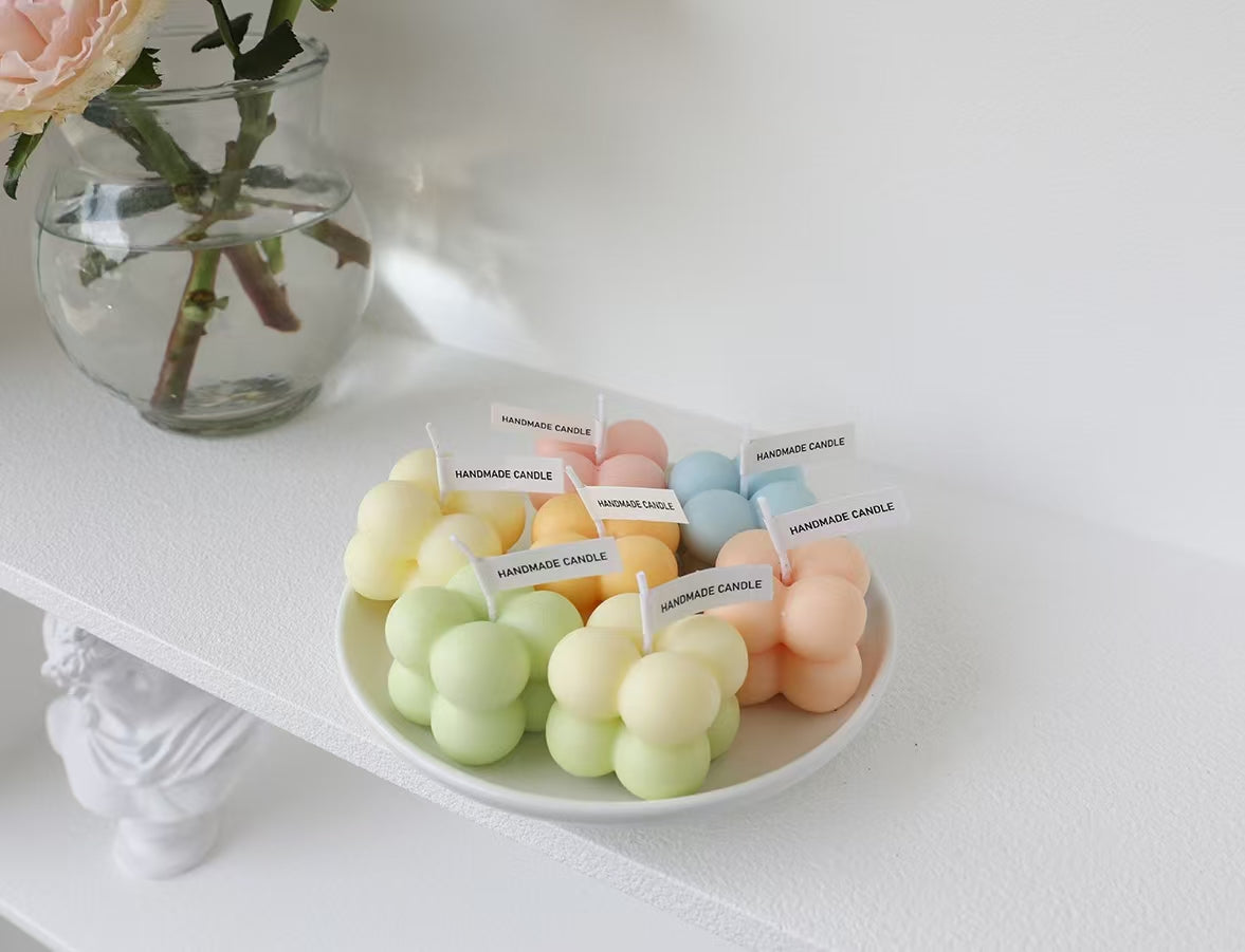 Mini Cube Scented Candle, Summer Edition
