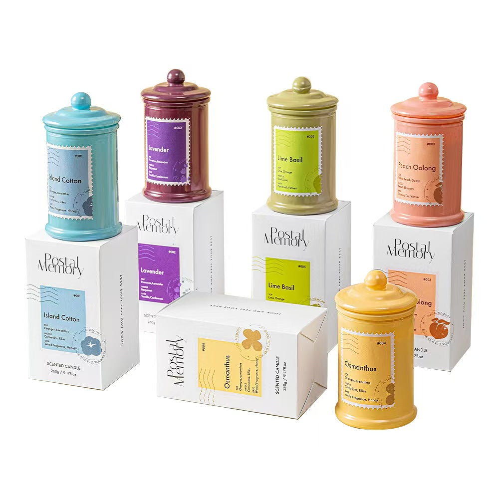 Lavender Essential Oil Wish Candle Tin