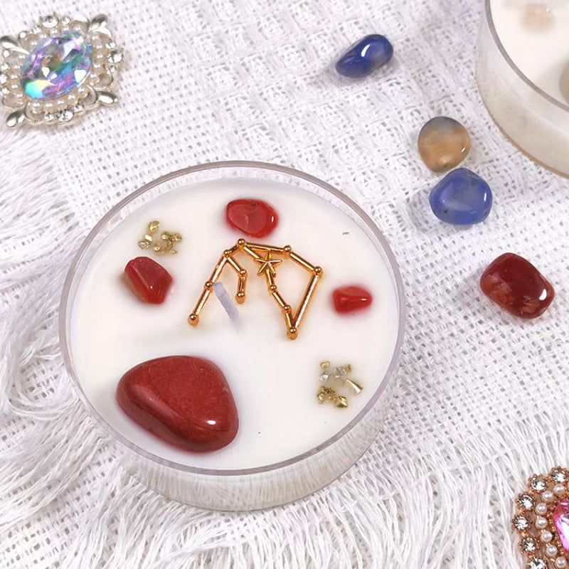 Crystal Stone Scented Candle
