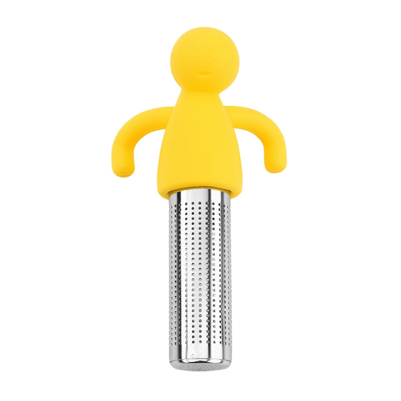 Cartoon Little Guy 304 Stainless Steel Tea Strainer