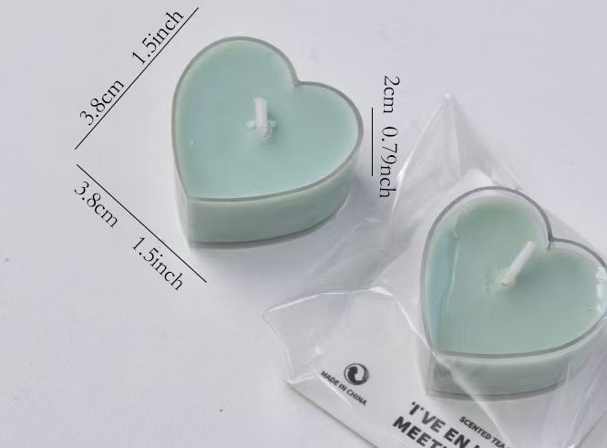 Heart-Shaped Scented Candle