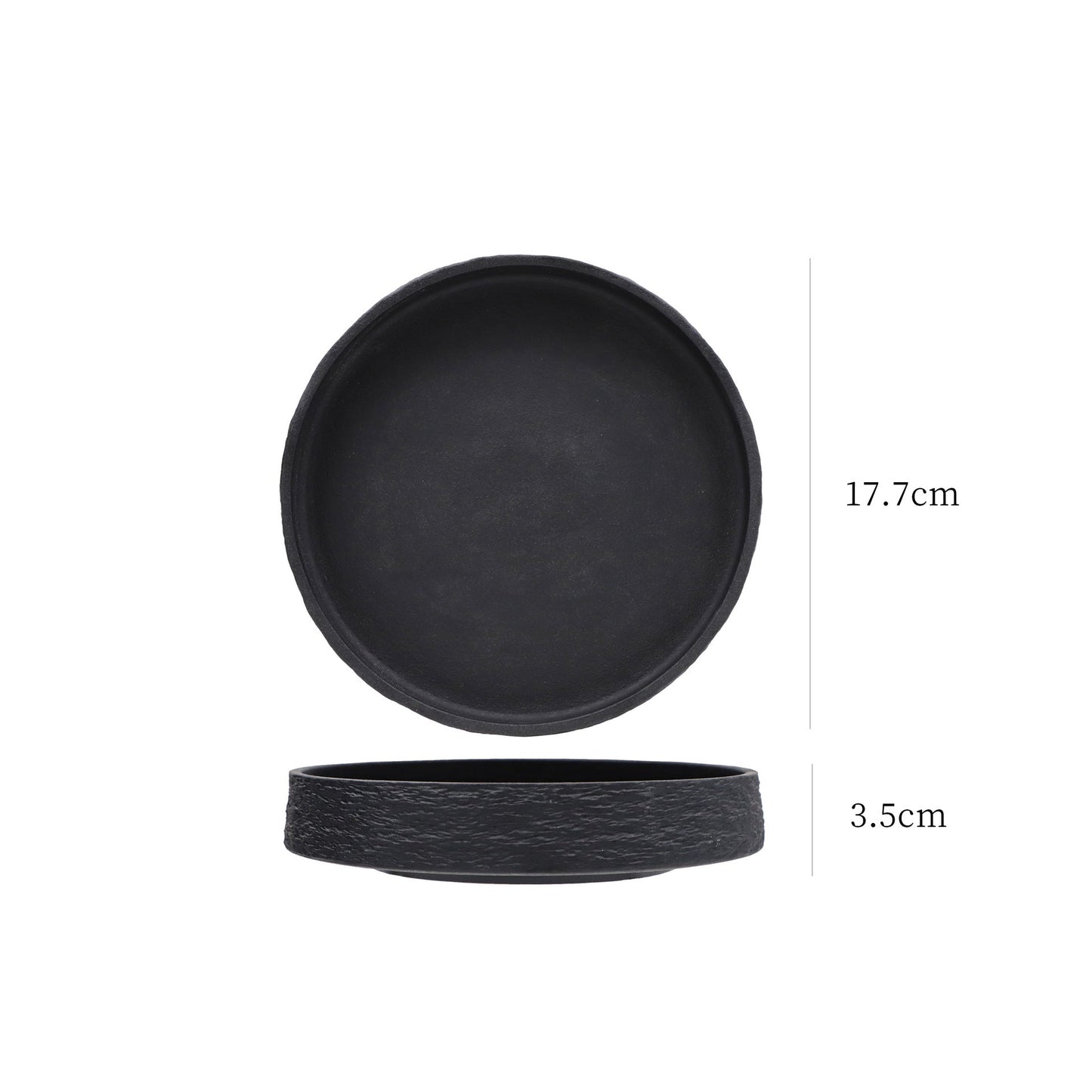 Stone Texture Ceramic Dinnerware Set – Luxury Bowls & Plates Collection