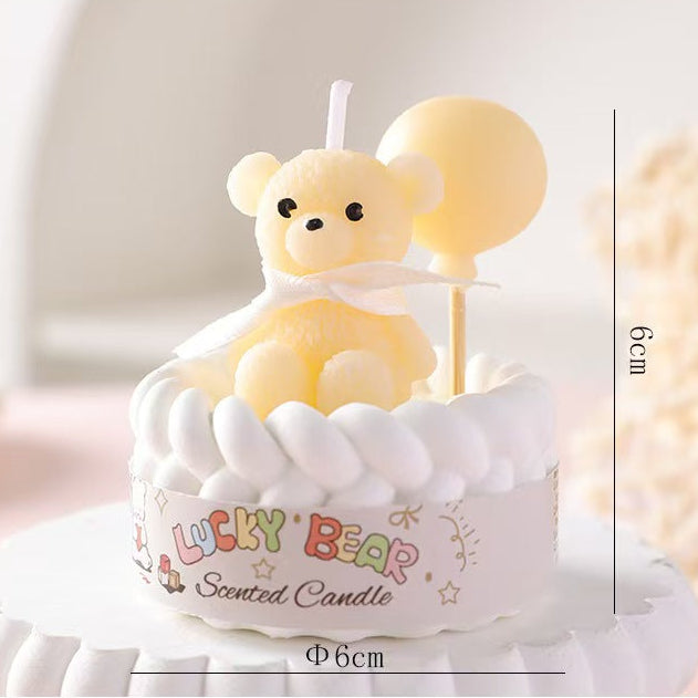 Macaron Bear Soy Wax Candle