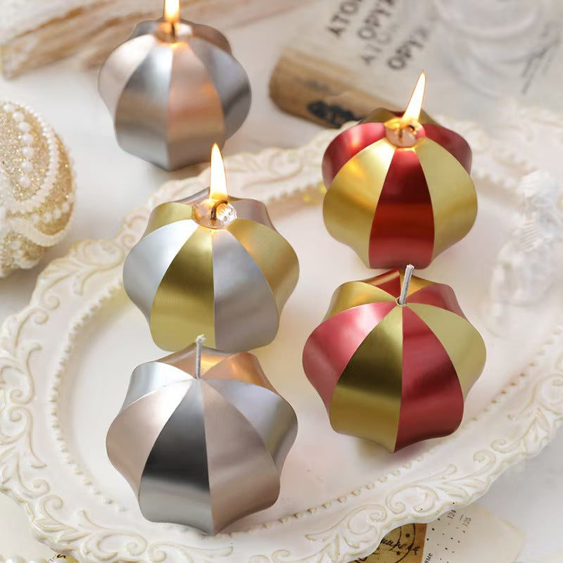 Metallic Ball Scented Candle