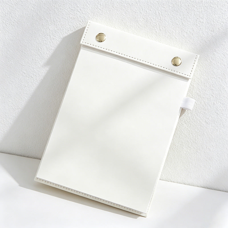 A5 Clipboard Notepad – Refillable Writing Pad with Pen Loop (150 Sheets)