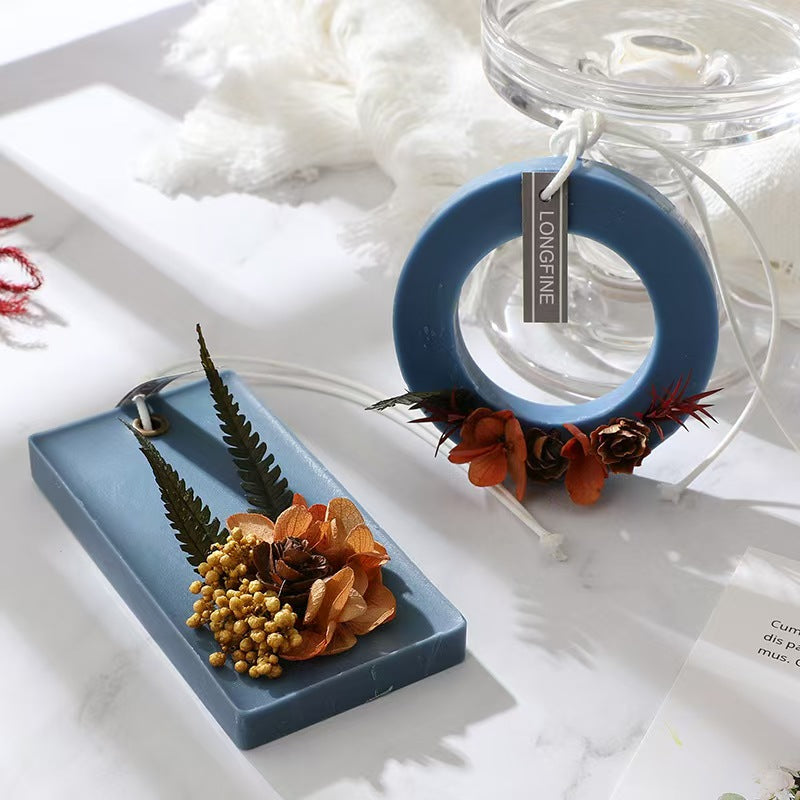 Blue Beeswax Scented Hanging