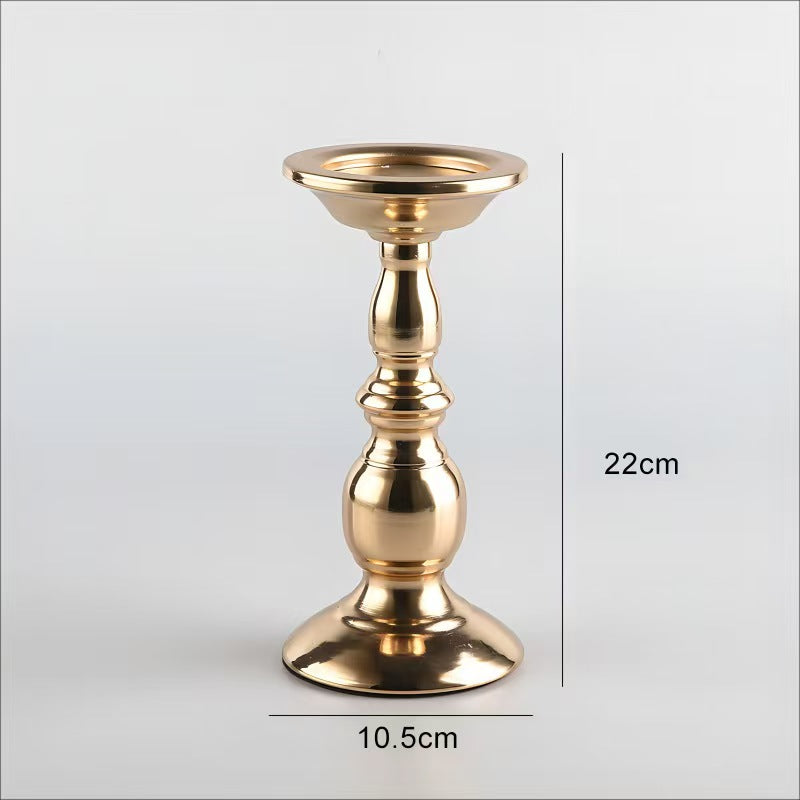 Iron Candleholder Decor, Romantic Candlelight Dinner Decoration