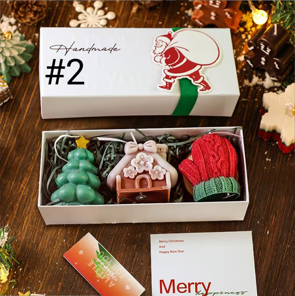 Christmas Shaped Scented Candle