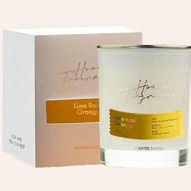 Silver Foil Mirror Soy Wax Candle
