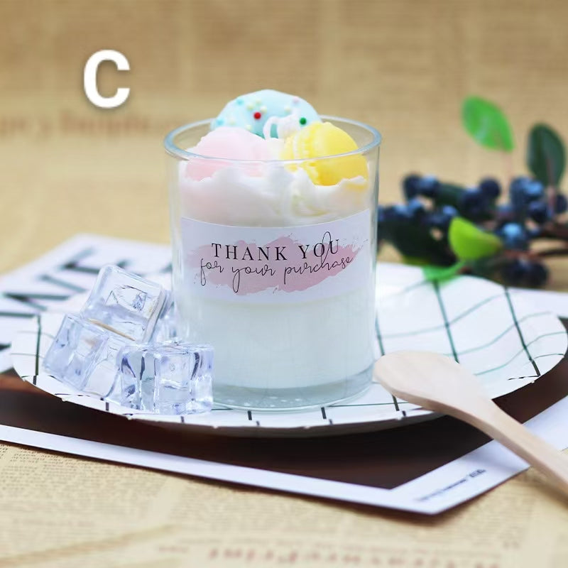 Decorative Cake Inspired Soy Candle
