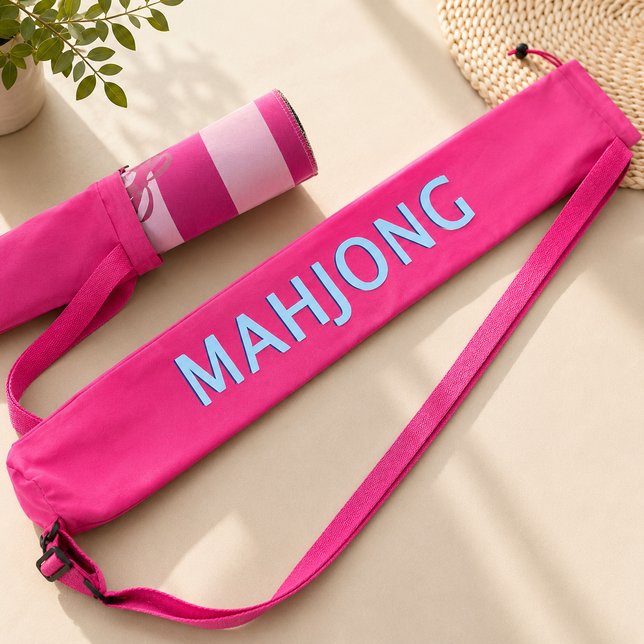 Mahjong Travel Bag – Large Capacity Crossbody Storage Tote
