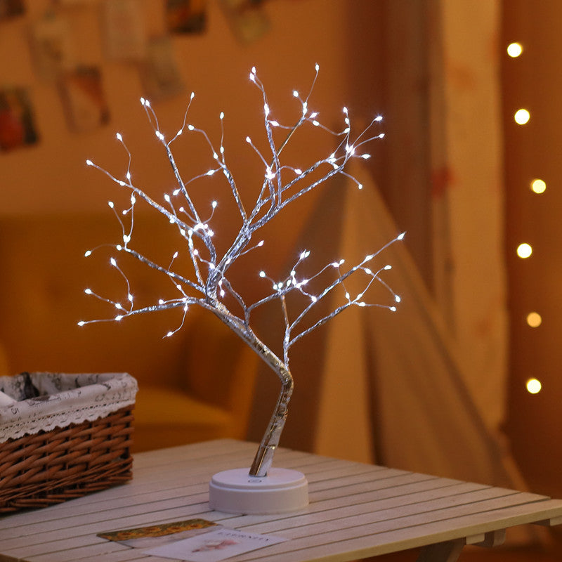 LED Pearl Christmas Tree Light – Starry Fairy Light Table Lamp