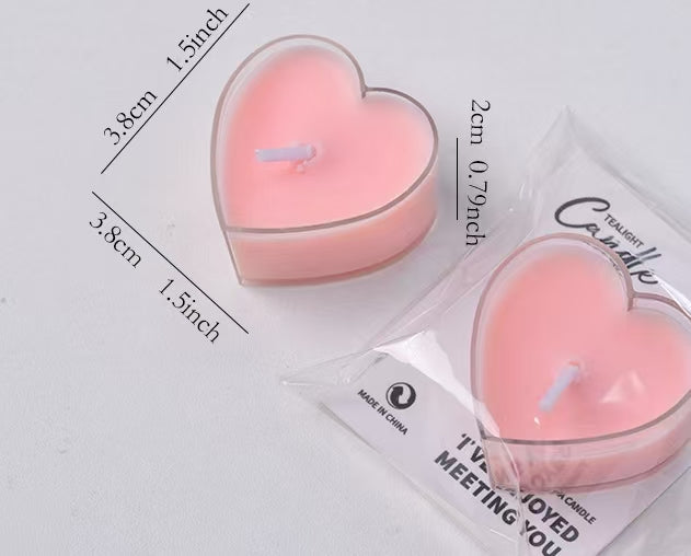 Heart-Shaped Scented Candle