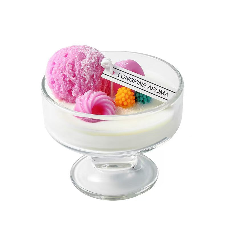 Realistic Ice Cream Candle