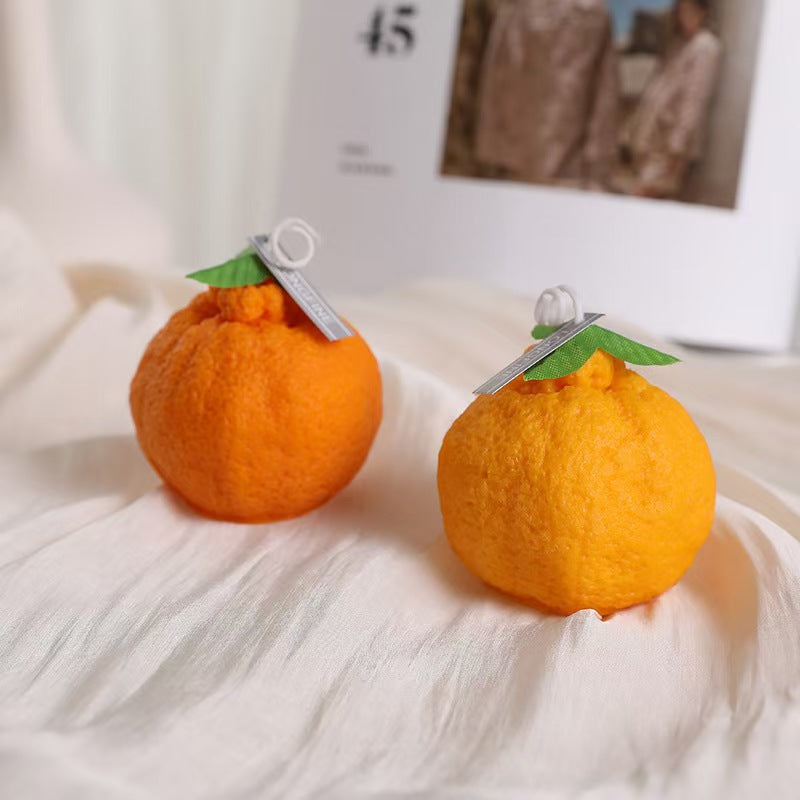 Handmade Realistic Fruit Candle for Home Decor