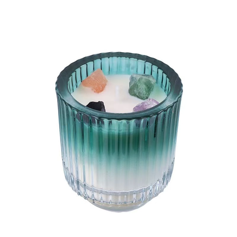 Meteor Pattern Crystal Wax Candle