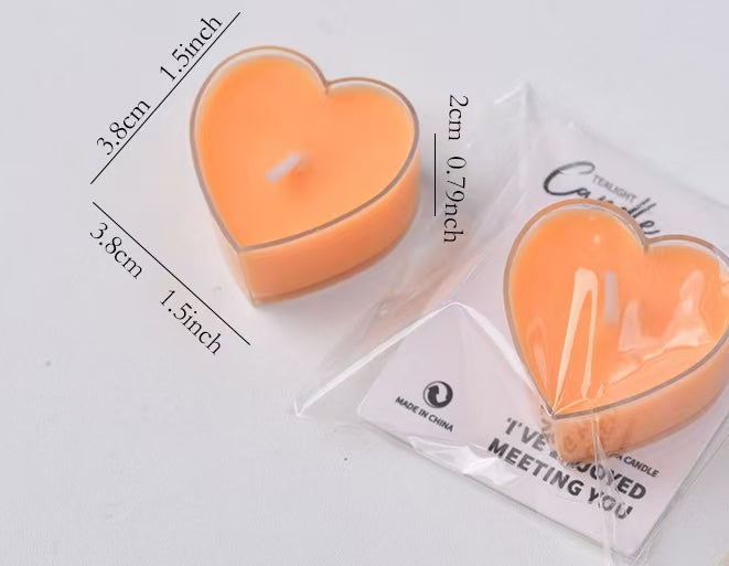 Heart-Shaped Scented Candle