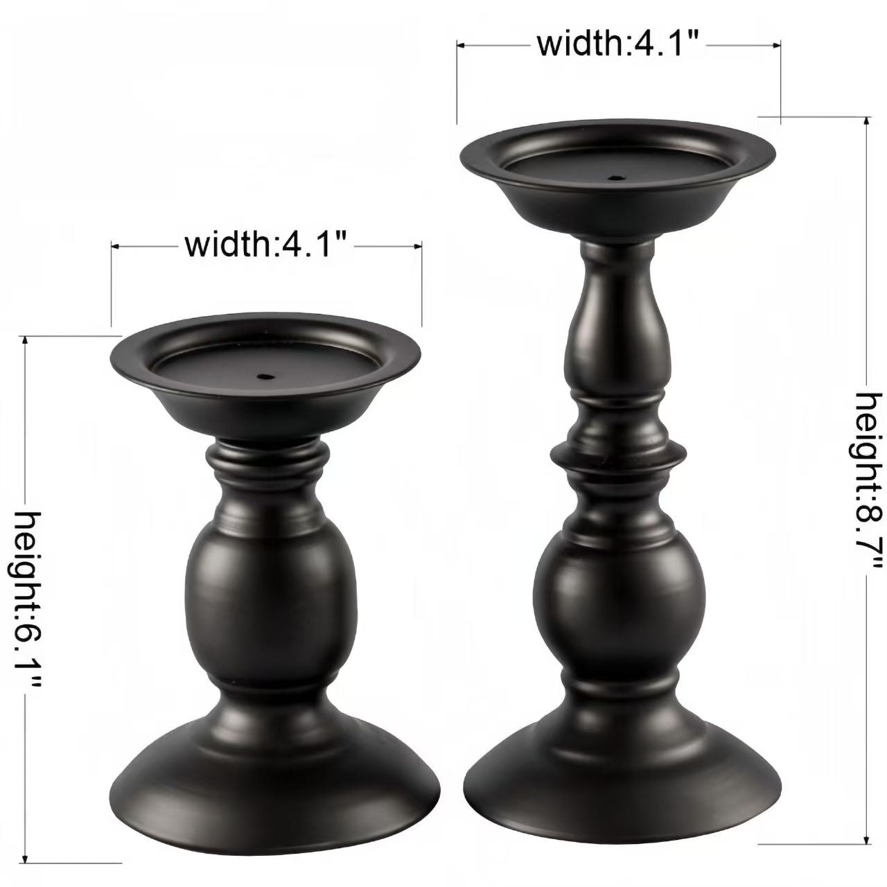 Iron Candleholder Decor, Romantic Candlelight Dinner Decoration