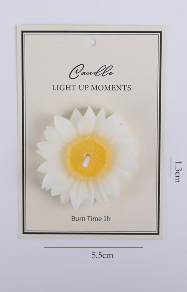 Sunflower Floral Scented Candle, Soy Blend