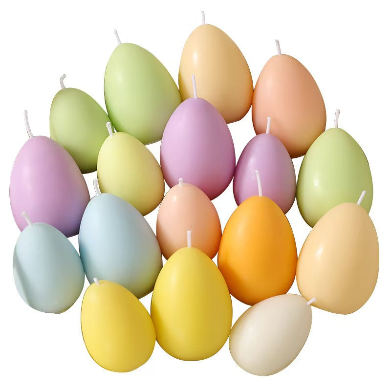 Egg-Shaped Scented Candle