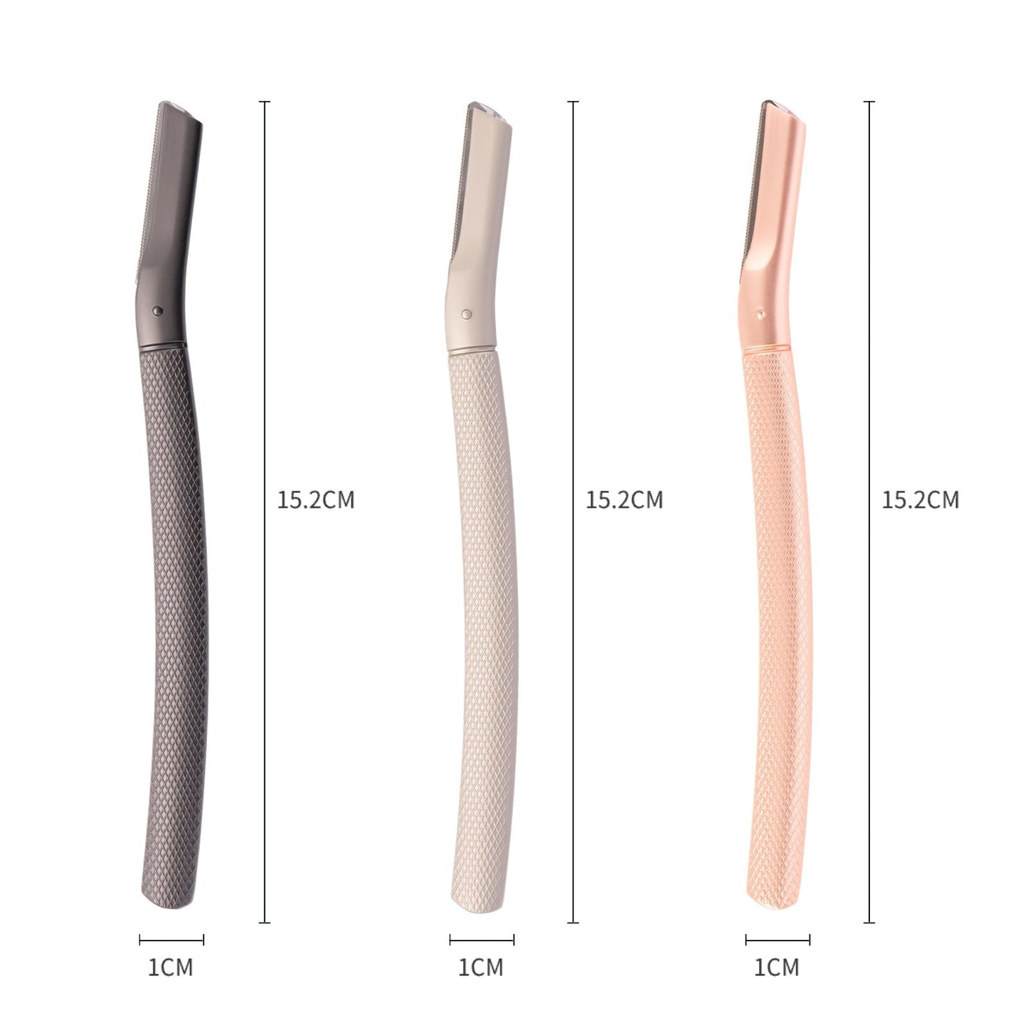 Replaceable Blade Metal Eyebrow Razor