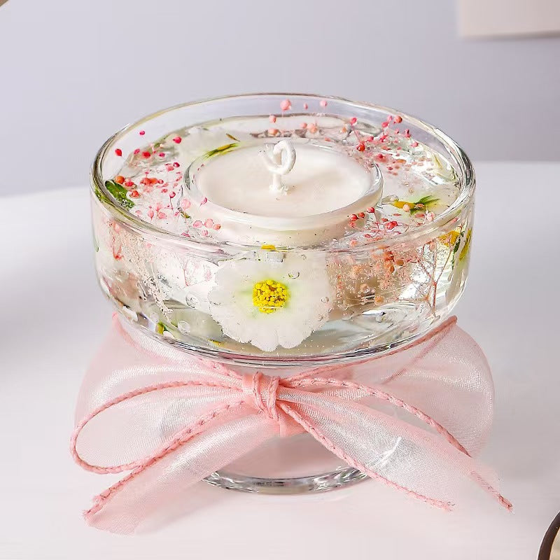 Preserved Flower Scented Candle