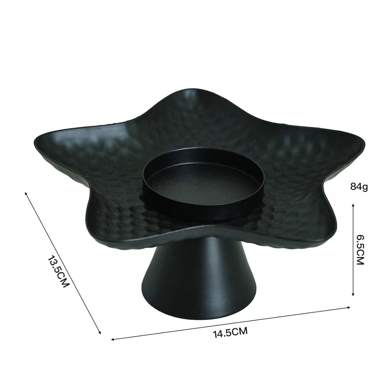 Star Candleholder Tray for Aromatherapy Candles, Iron Home Decor