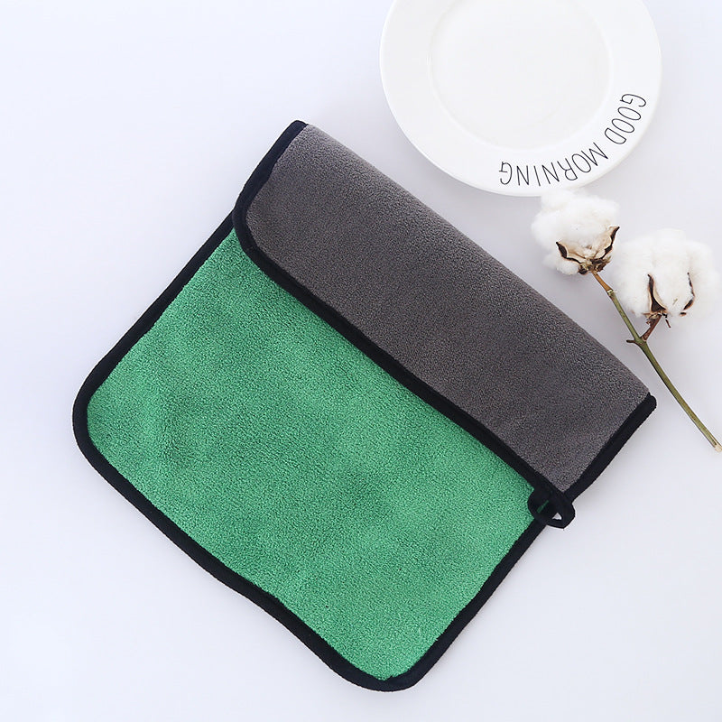 Mahjong Cleaning Towel – Thick Absorbent Microfiber Cloth for Mahjong Tiles, Glass & Surface Cleaning
