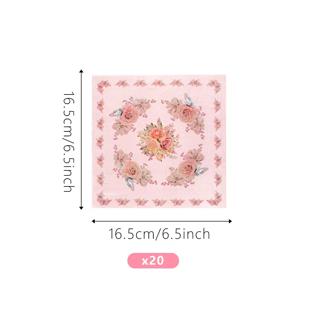 Spring Tea Party Disposable Tableware Set