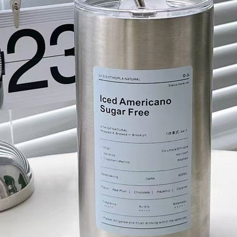 Stainless Steel Travel Coffee Cup 600ML Insulated Tumbler