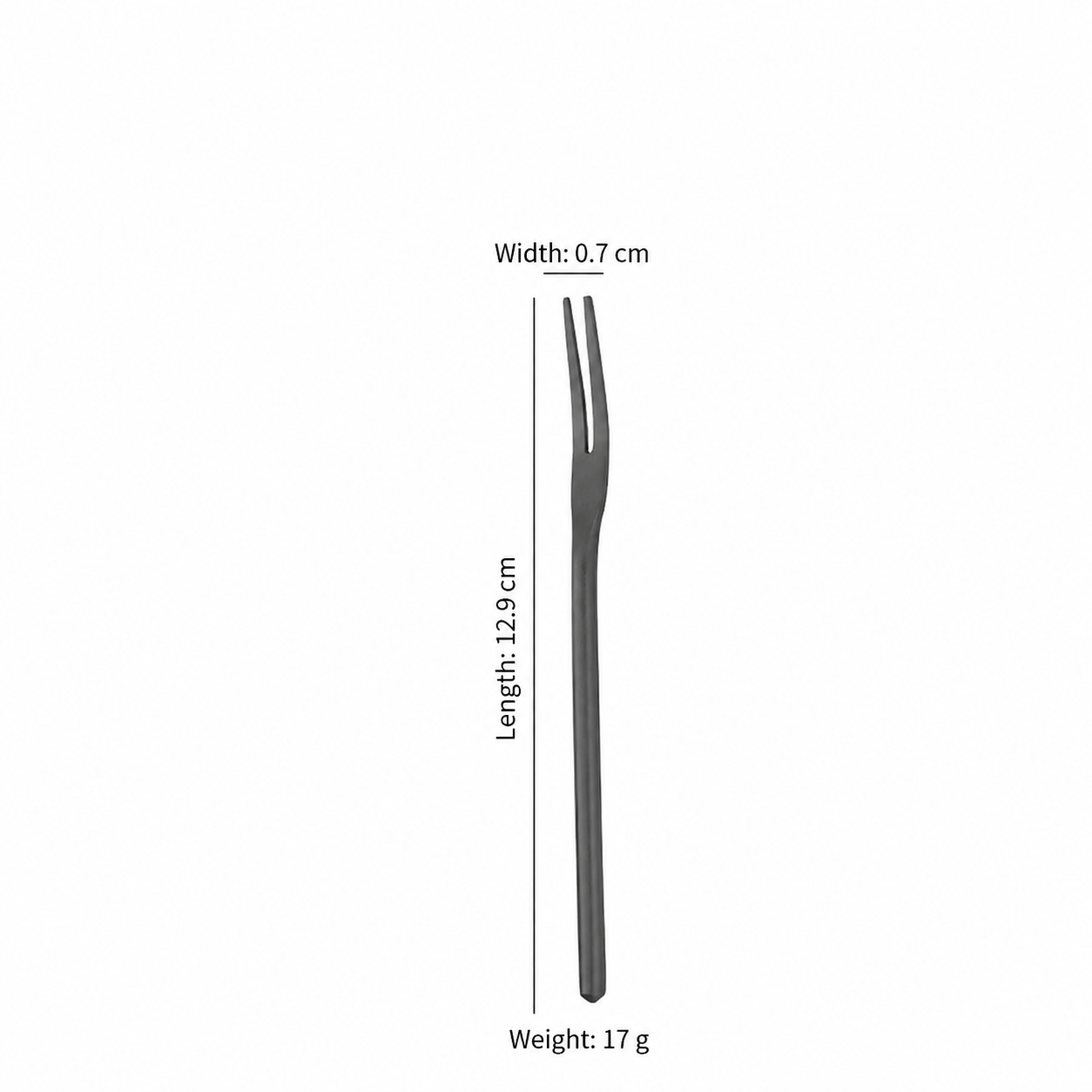 Stainless Steel Mini Dessert Fork Elegant Fruit Fork Cocktail Fork