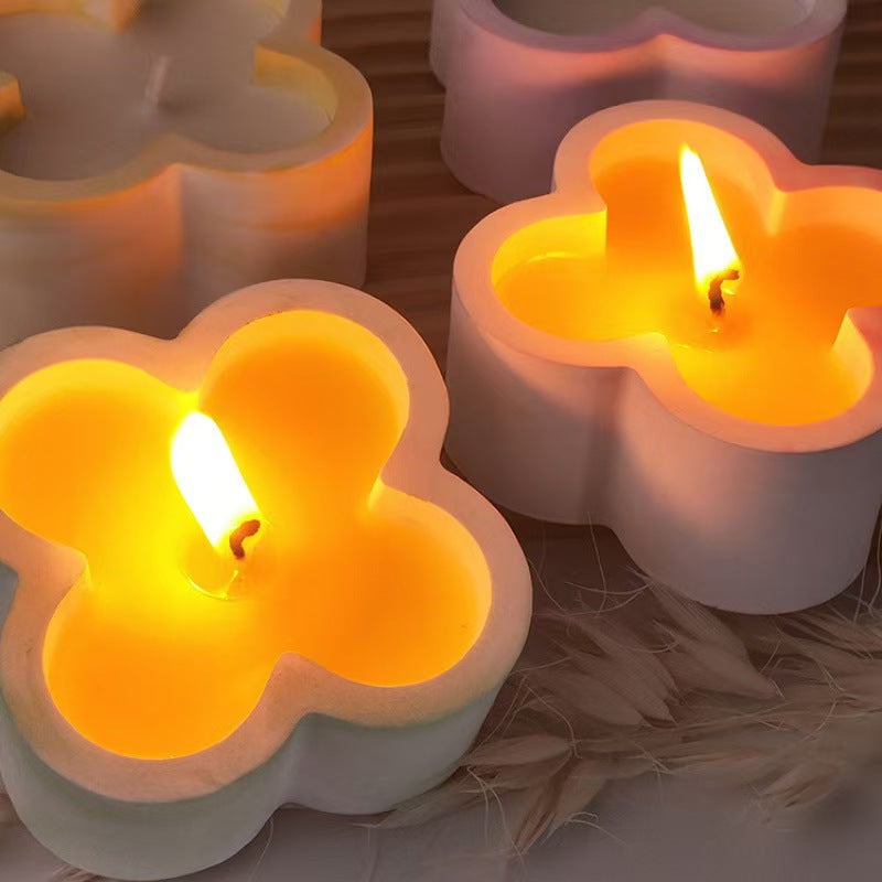Clover Scented Candle Smokeless Handmade Candle