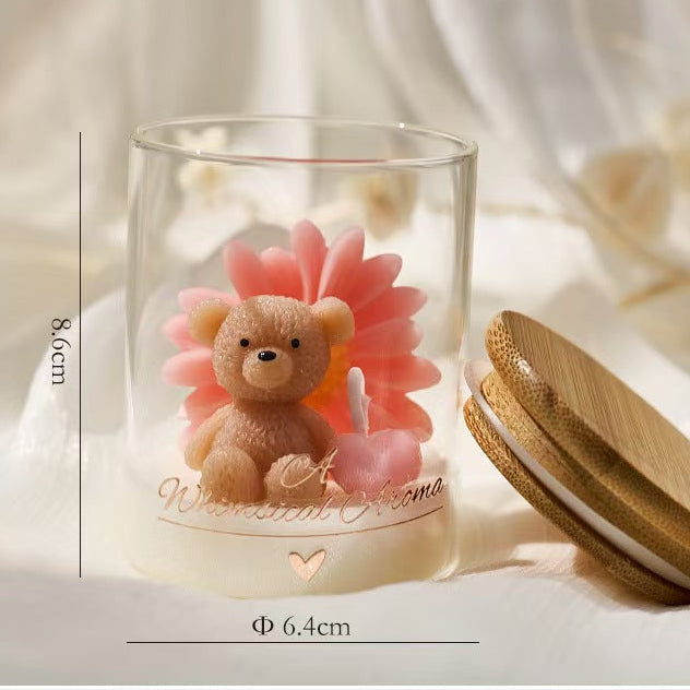 Bear Candle in Cup